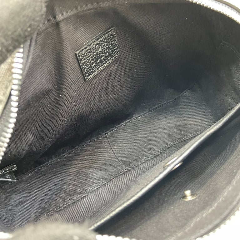 Gucci GG Supreme Mini Shoulder Bag 768391 Grey Black - 3