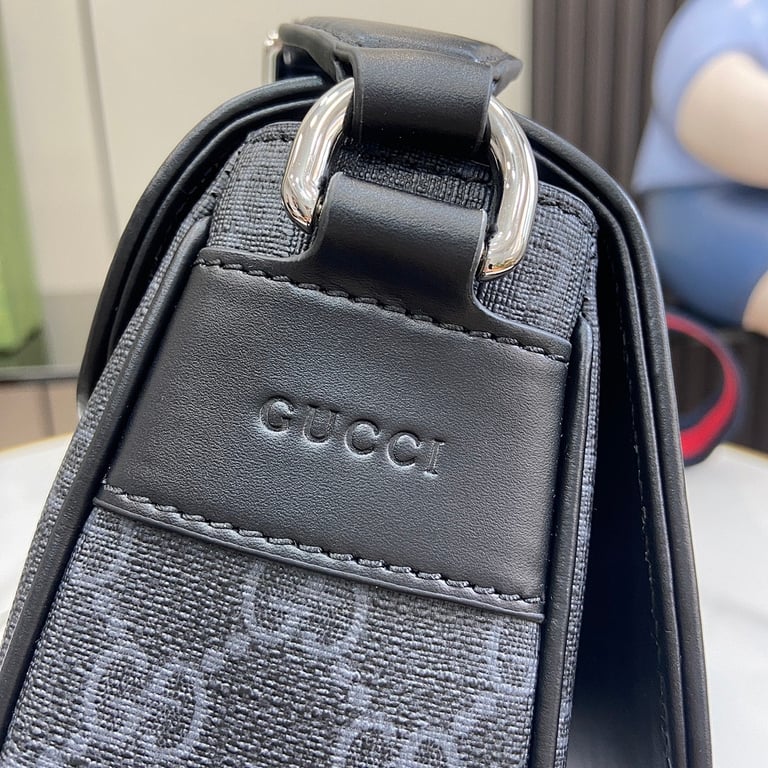 Gucci GG Supreme Super Mini Bag Black - 5
