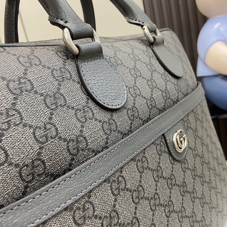 Gucci Ophidia GG Supreme Briefcase Grey - 5