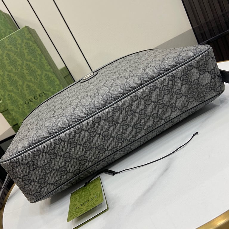 Gucci Ophidia GG Supreme Briefcase Grey - 7