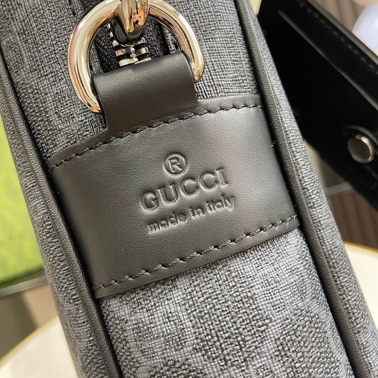 Gucci GG Supreme Briefcase Black - 4