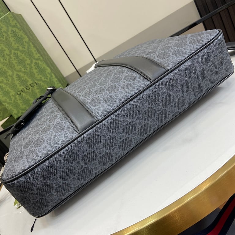 Gucci GG Supreme Briefcase Black - 7