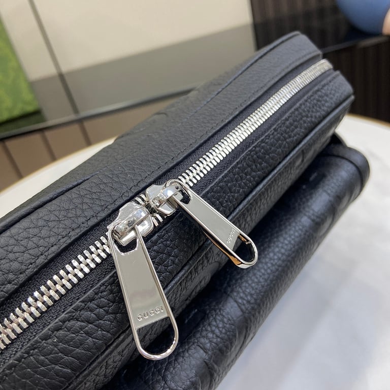 Gucci Jumbo GG Small Messenger Bag Black - 5