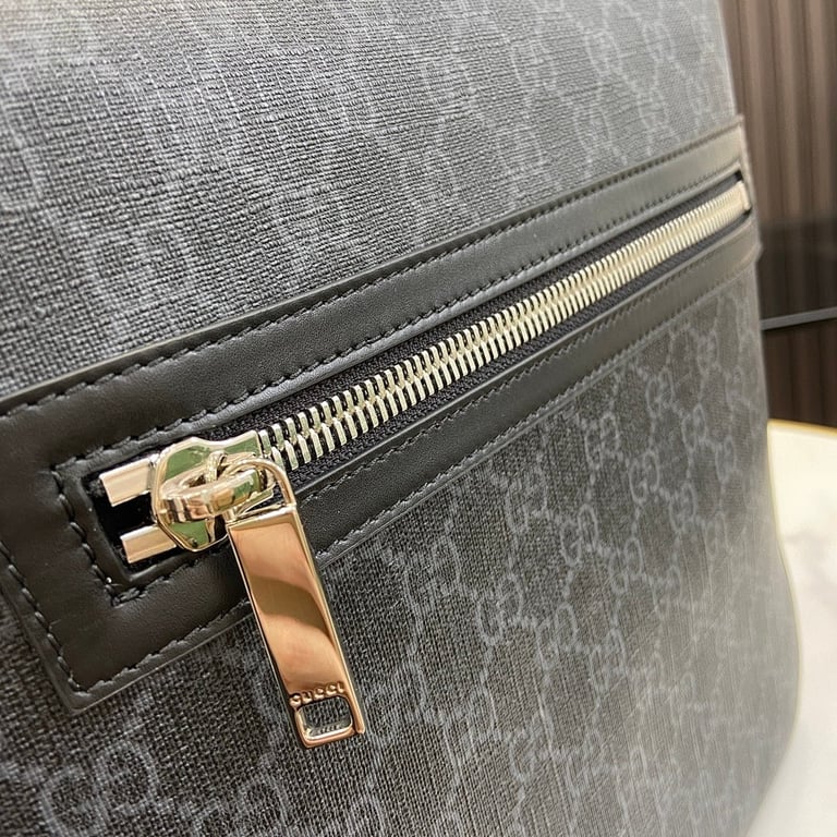 Gucci GG Supreme Messenger Bag Black - 6