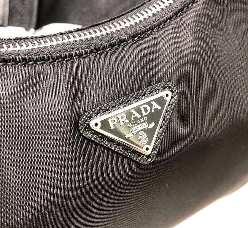 Prada Re-Edition 2005 Nylon Bag Black 1BH204 - 6