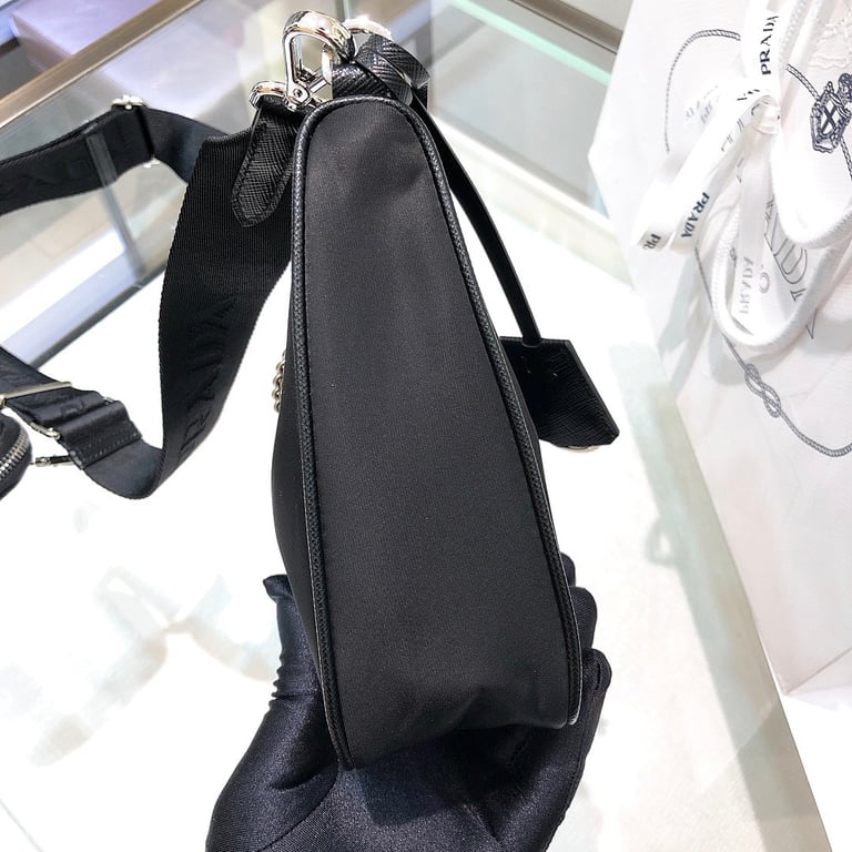 Prada Re-Edition 2005 Nylon Bag Black 1BH204 - 7