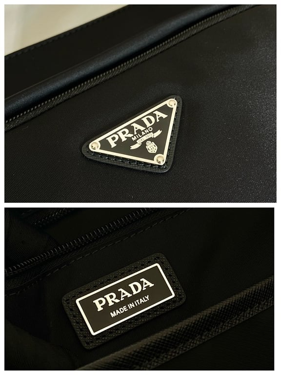 Prada 2VG097 Nylon Tote Bag Black - 2