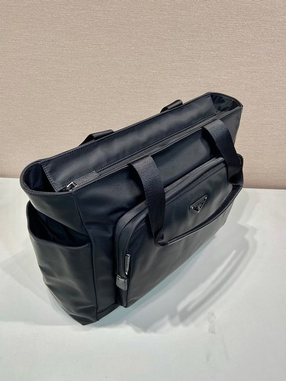Prada 2VG097 Nylon Tote Bag Black - 8