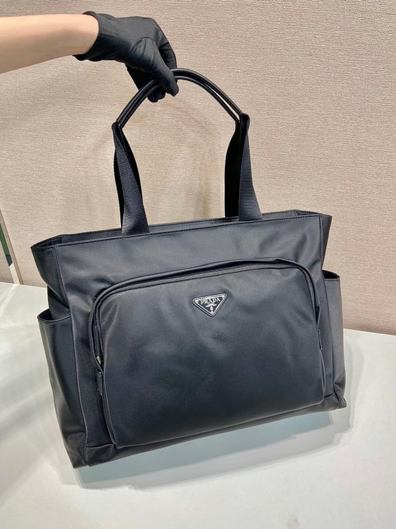Prada 2VG097 Nylon Tote Bag Black - 9