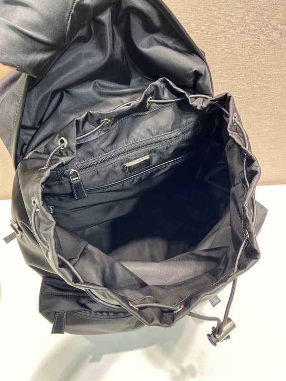 Prada 2VZ108 Nylon Backpack Black - 3