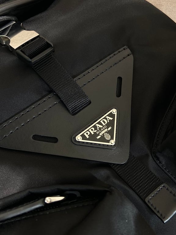 Prada 2VZ108 Nylon Backpack Black - 4