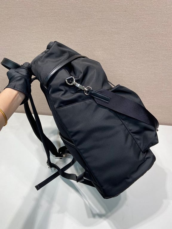 Prada 2VZ108 Nylon Backpack Black - 7