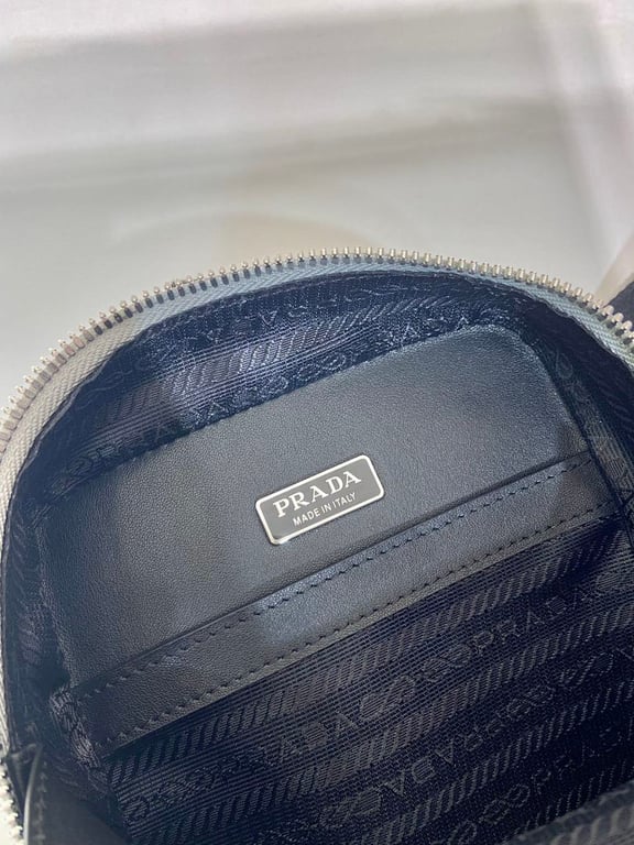 Prada 2VZ106 Saffiano Leather Sling Bag Grey - 2