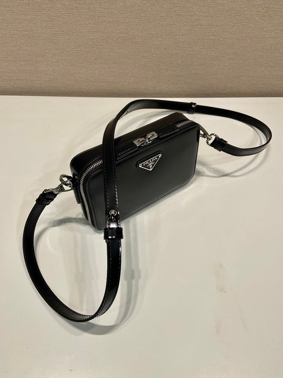 Prada Brique 2VH173 Crossbody Bag Black - 8