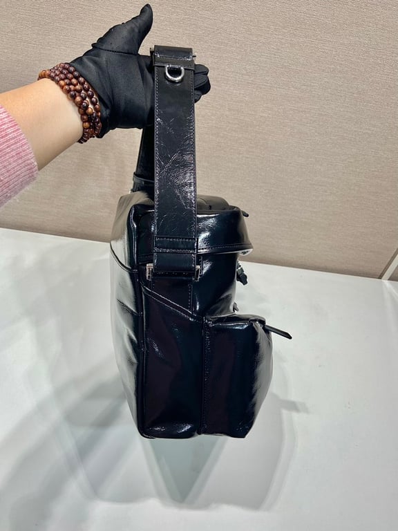 Prada 2VD062 Oil-Waxed Leather Messenger Bag - 6