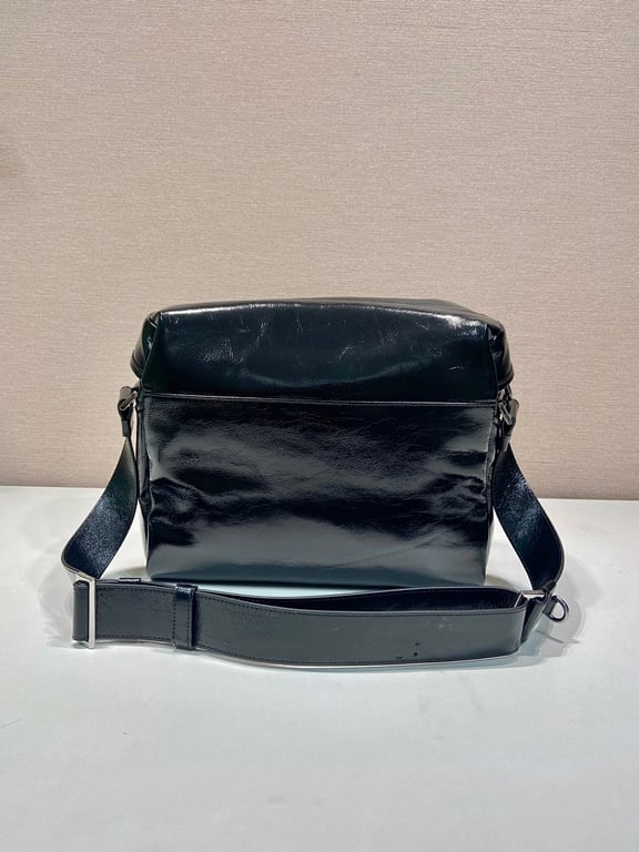 Prada 2VD062 Oil-Waxed Leather Messenger Bag - 7