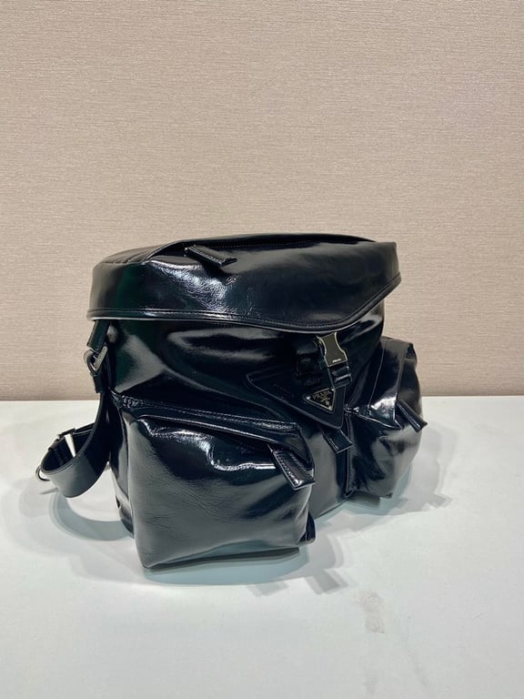 Prada 2VD062 Oil-Waxed Leather Messenger Bag - 8