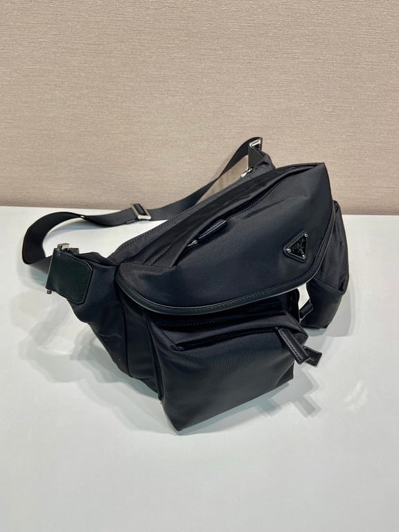 Prada 2VH175 Nylon Messenger Bag Black - 8