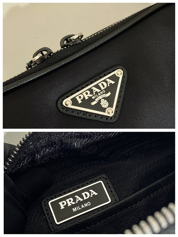 Prada 2VH070 Saffiano & Nylon Crossbody Bag - 2