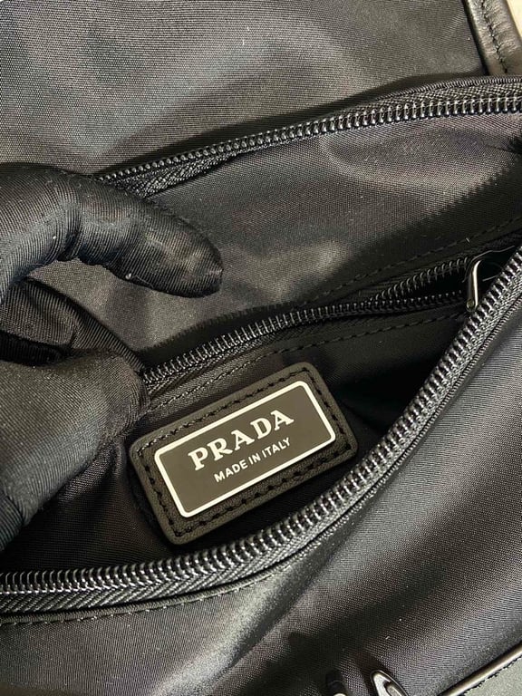 Prada 2VH176 Re-Nylon Belt Bag Black - 2