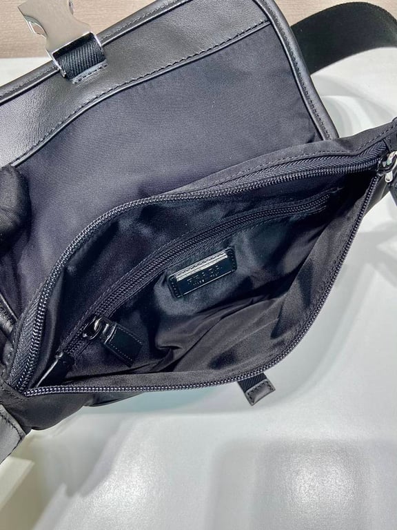 Prada 2VH176 Re-Nylon Belt Bag Black - 3