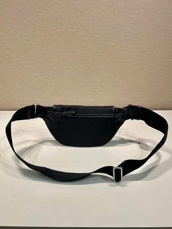 Prada 2VH176 Re-Nylon Belt Bag Black - 7