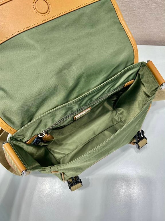 Prada Re-Nylon Messenger Bag 2VD066 Green - 3
