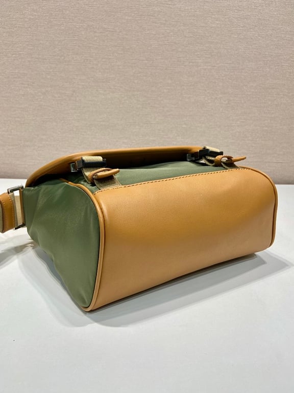 Prada Re-Nylon Messenger Bag 2VD066 Green - 4