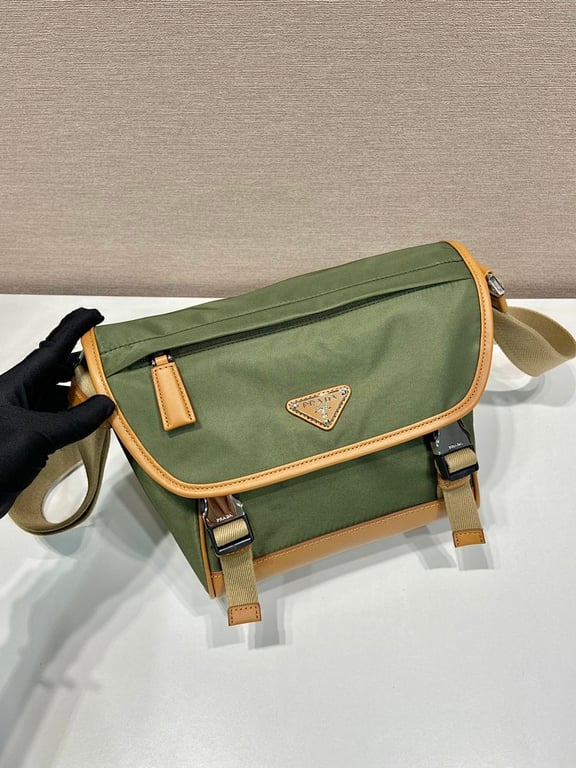 Prada Re-Nylon Messenger Bag 2VD066 Green - 9