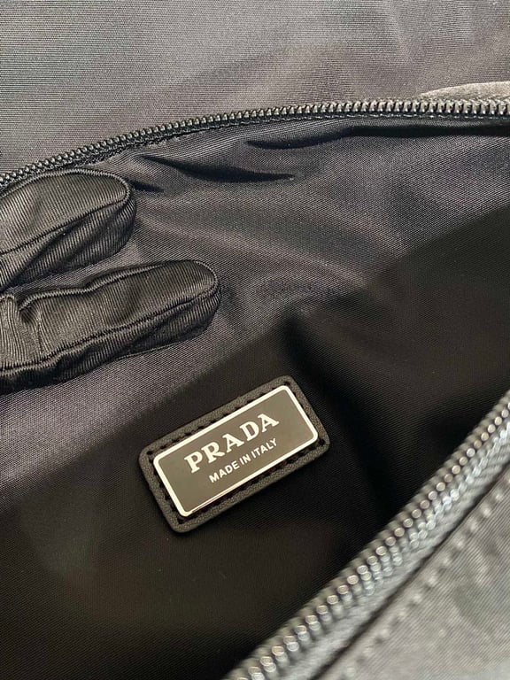 Prada 2VH176 Re-Nylon Belt Bag Black - 2