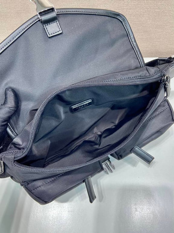 Prada 2VH176 Re-Nylon Belt Bag Black - 3