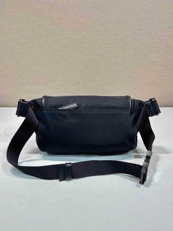 Prada 2VH176 Re-Nylon Belt Bag Black - 7