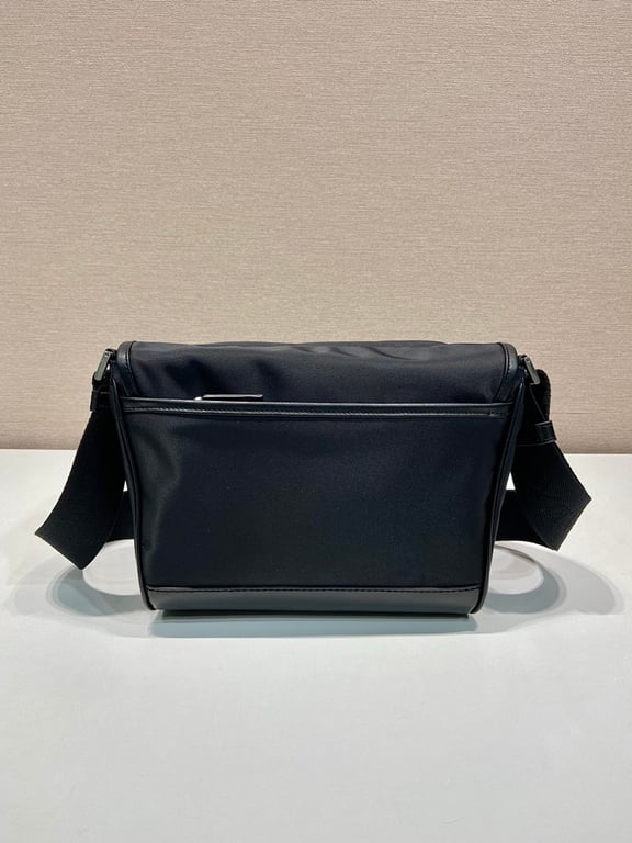 Prada 2VD066 Re-Nylon and Leather Messenger Bag - 6