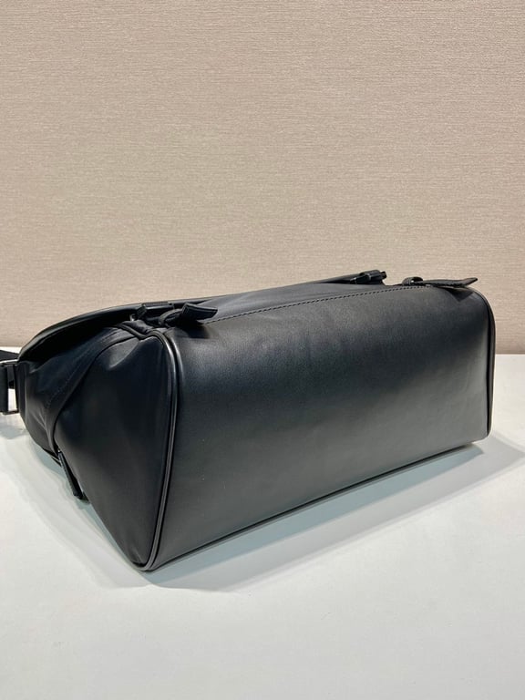 Prada Re-Nylon Large Messenger Bag 2VD052A Black - 5