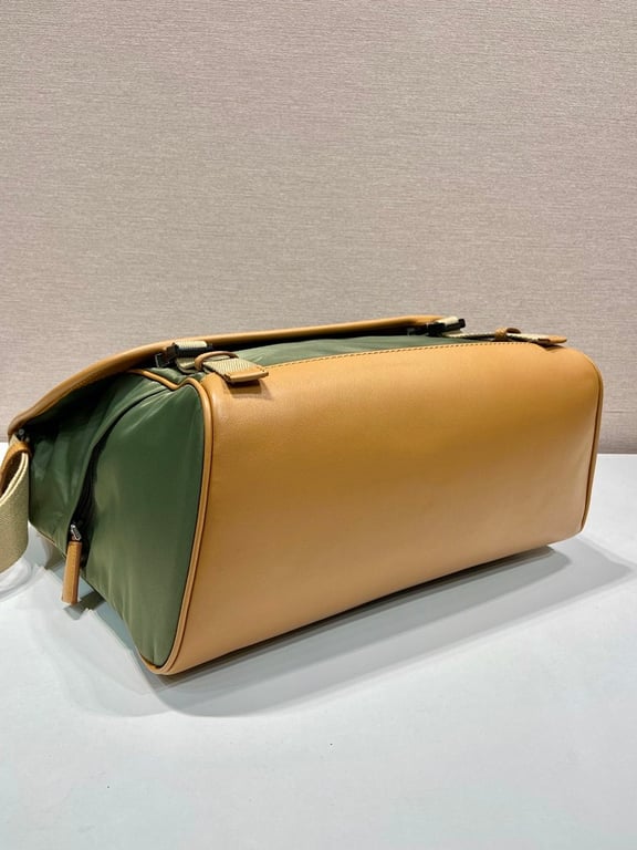 Prada Re-Nylon Messenger Bag 2VD052A Large Green - 5