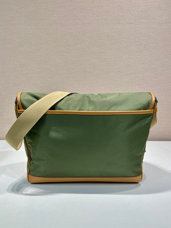 Prada Re-Nylon Messenger Bag 2VD052A Large Green - 7