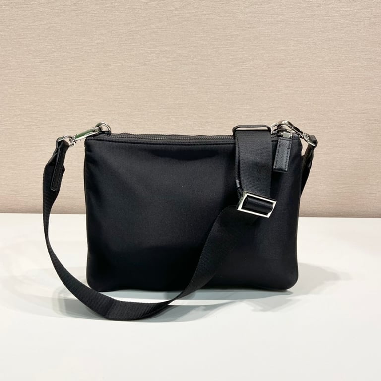 Prada 2VH120 Re-Nylon Crossbody Bag Black - 7
