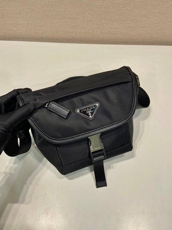 Prada 2VD070 Mini Messenger Bag Black - 3