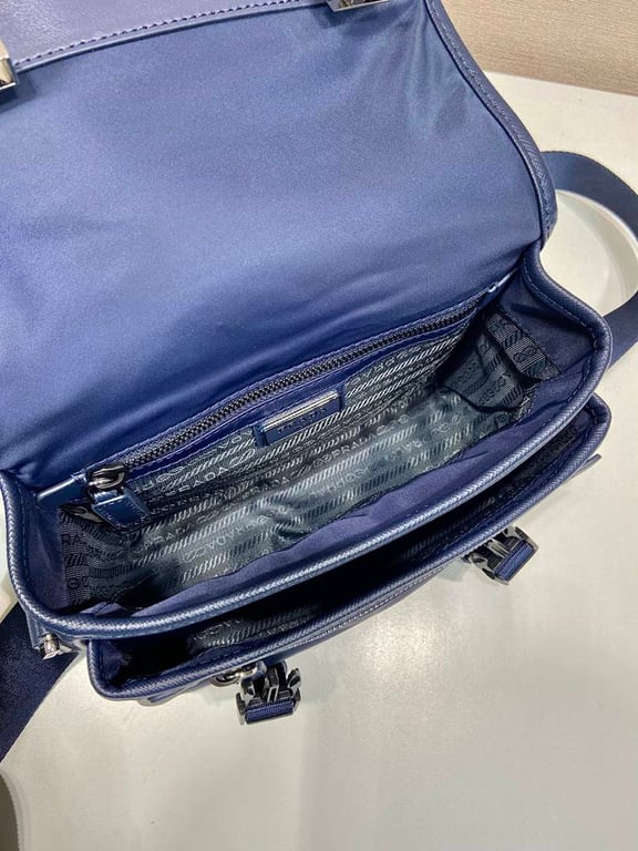 Prada 2VD034 Re-Nylon Messenger Bag Navy - 3