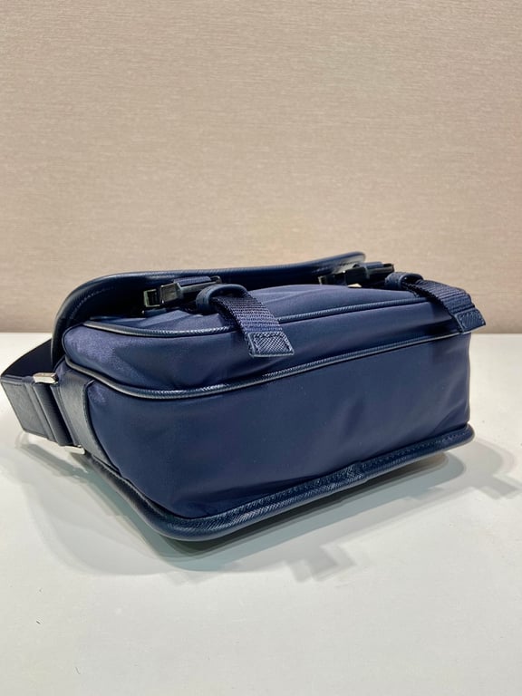Prada 2VD034 Re-Nylon Messenger Bag Navy - 6