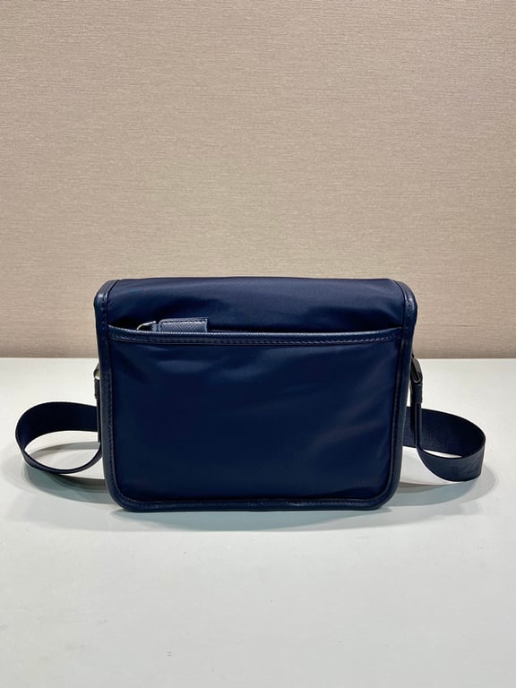Prada 2VD034 Re-Nylon Messenger Bag Navy - 7
