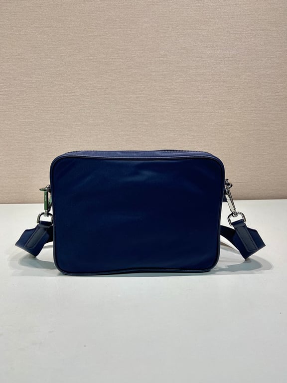 Prada 2VH133B Re-Nylon Messenger Bag Navy - 8