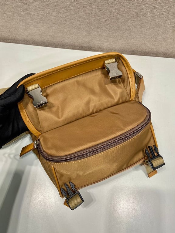 Prada 2VH171A Mini Messenger Bag Brown - 4