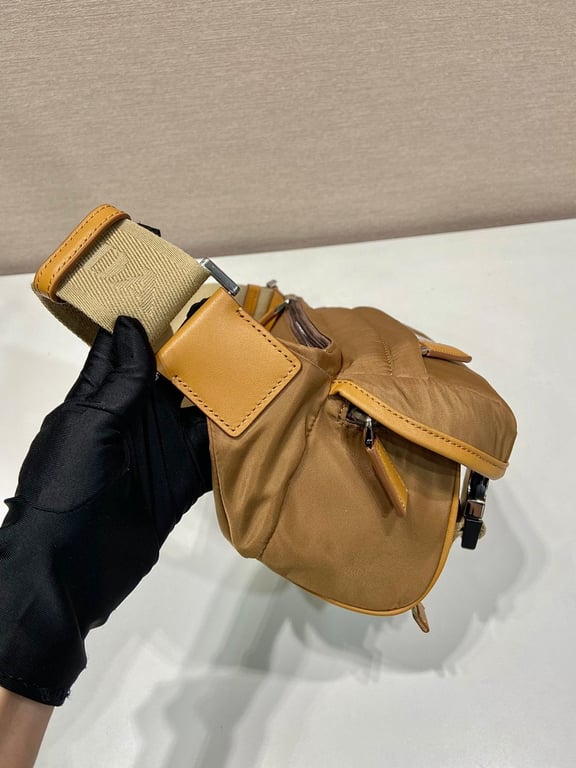 Prada 2VH171A Mini Messenger Bag Brown - 6