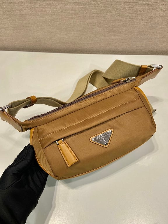 Prada 2VH171A Mini Messenger Bag Brown - 8