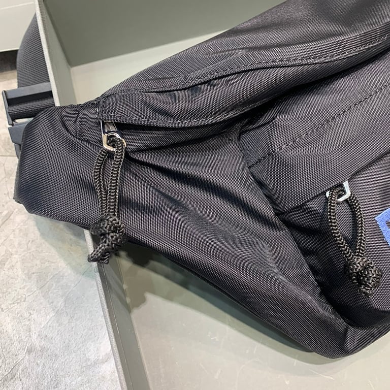 Balenciaga Wheel Belt Bag Black Blue Logo - 7