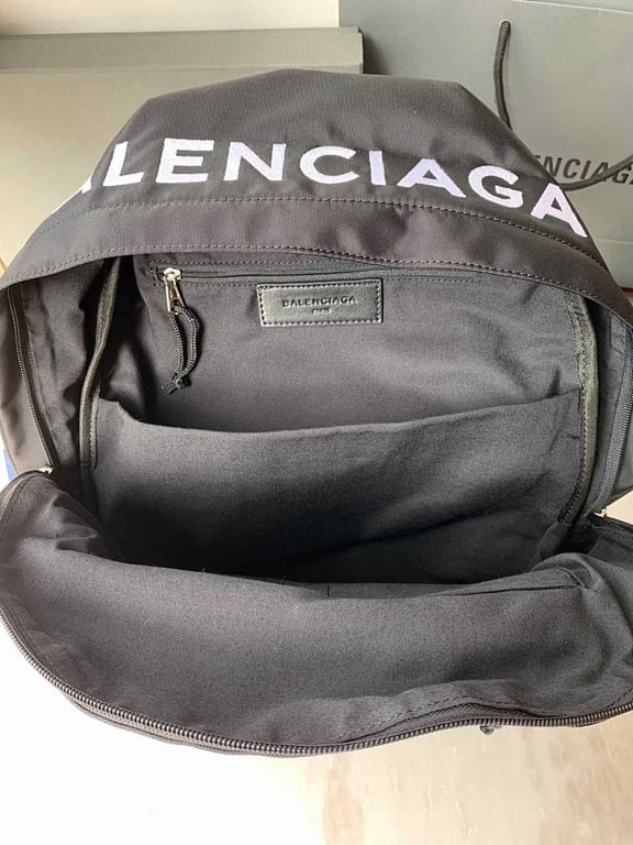 Balenciaga Wheel Backpack Black - 3