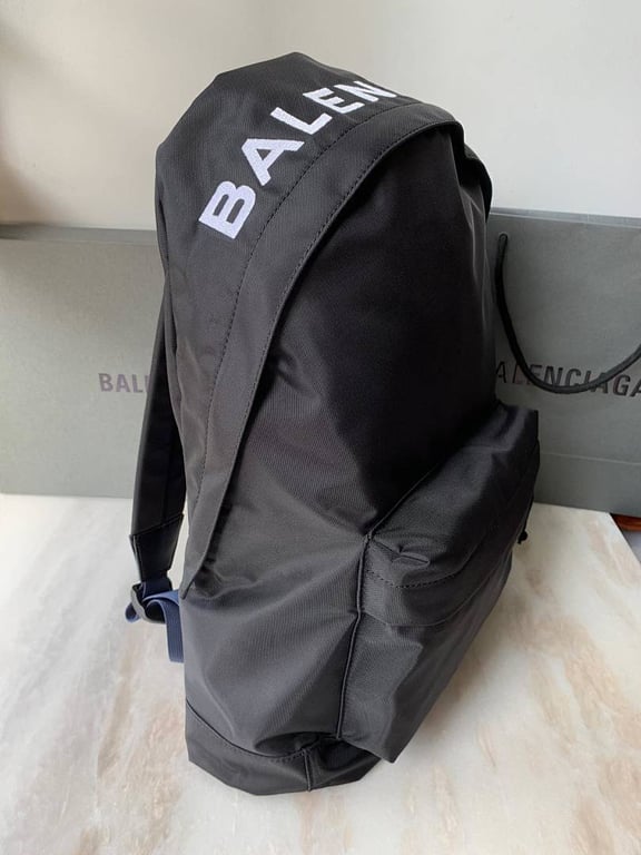 Balenciaga Wheel Backpack Black - 4