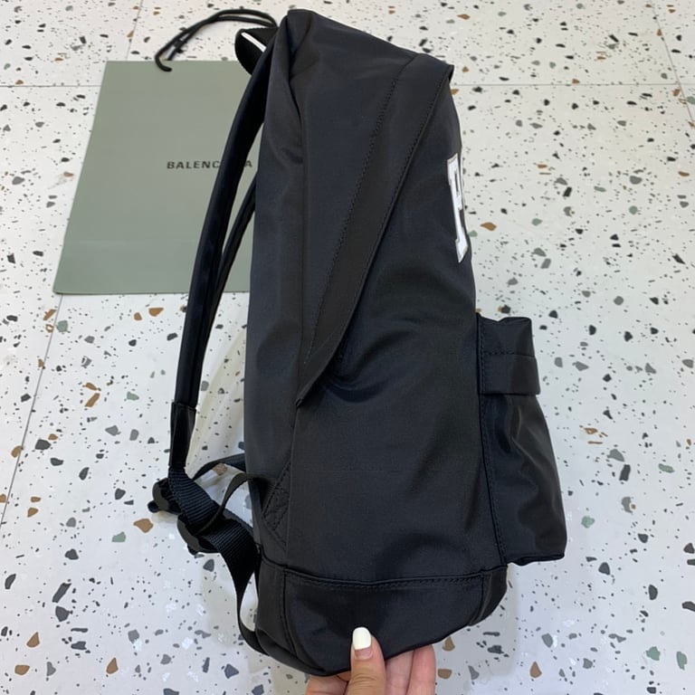 Balenciaga Explorer Paris Backpack Black - 5