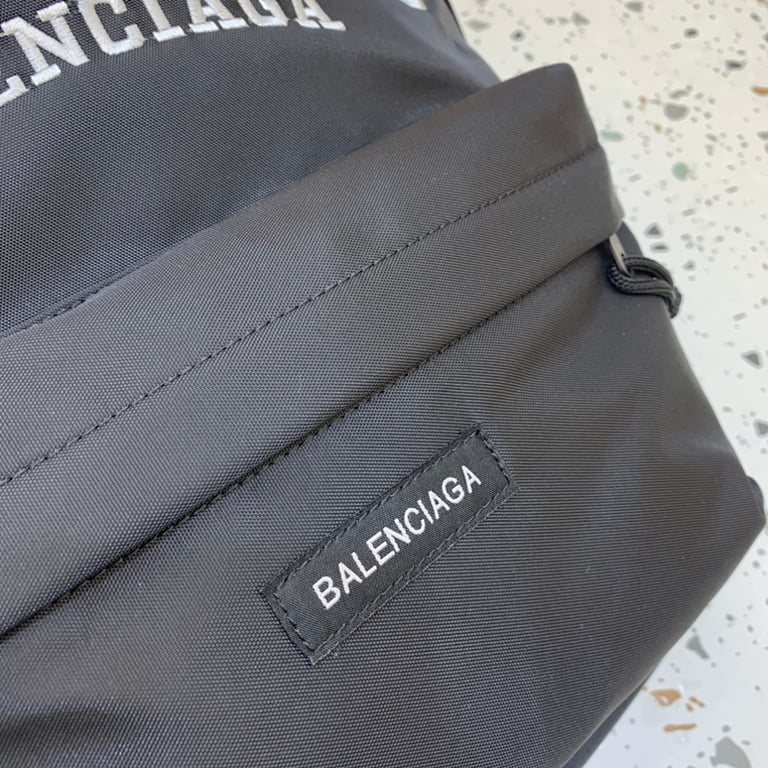 Balenciaga Explorer Paris Backpack Black - 7